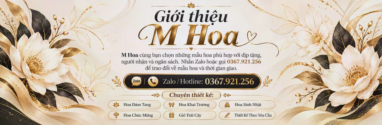 Ảnh bìa Shop hoa tươi Xã Thiên Cầm Hà Tĩnh - Hoa cho những dịp đáng nhớ